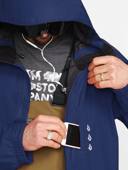 Dua Isolierte Gore-Tex Schneejacke - Dunkelblau