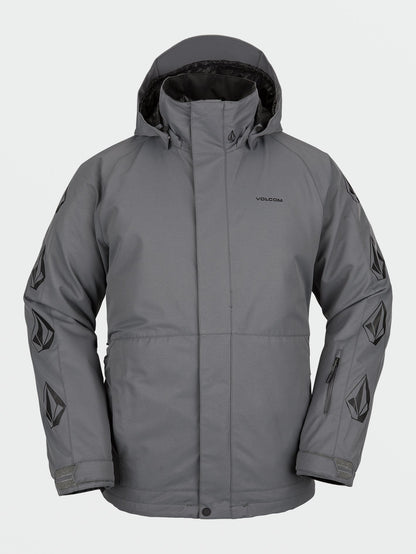 Iconic Stone Isolierte Schneejacke - Dunkelgrau