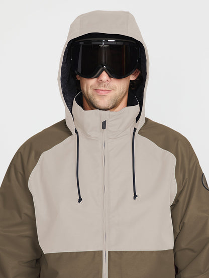 2836 Isolierte Schneejacke - Dark Teak