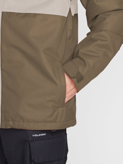 2836 Isolierte Schneejacke - Dark Teak