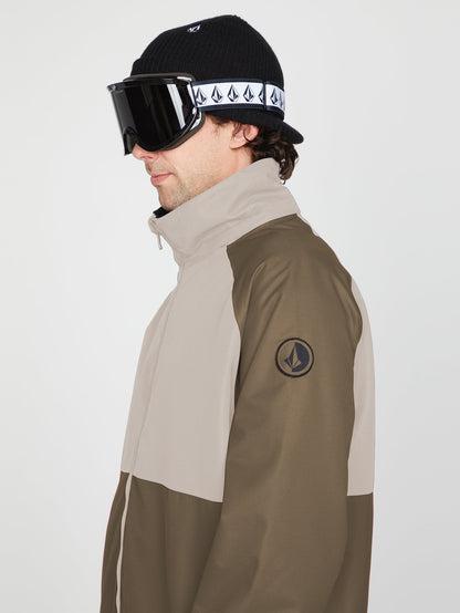 2836 Isolierte Schneejacke - Dark Teak