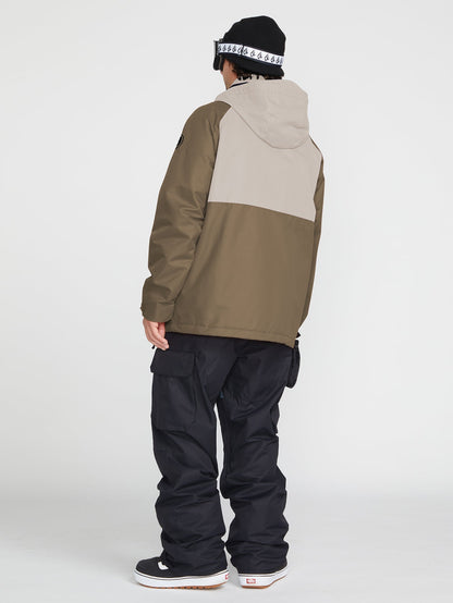 2836 Isolierte Schneejacke - Dark Teak