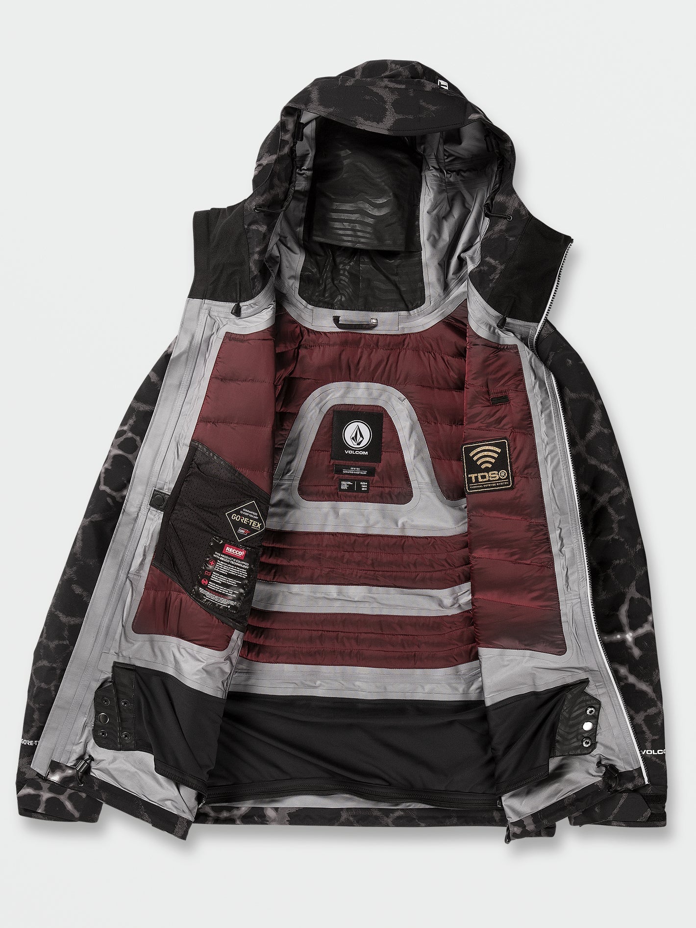 Tds Infrared Gore-Tex Snow Jacket - Black Giraffe