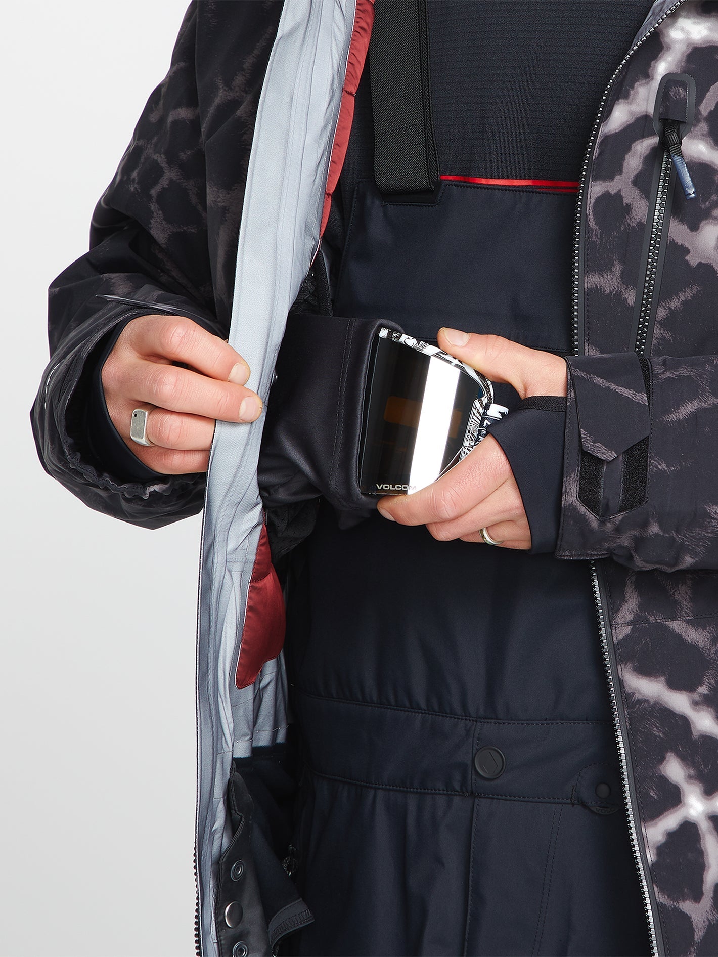 Tds Infrared Gore-Tex Snow Jacket - Black Giraffe