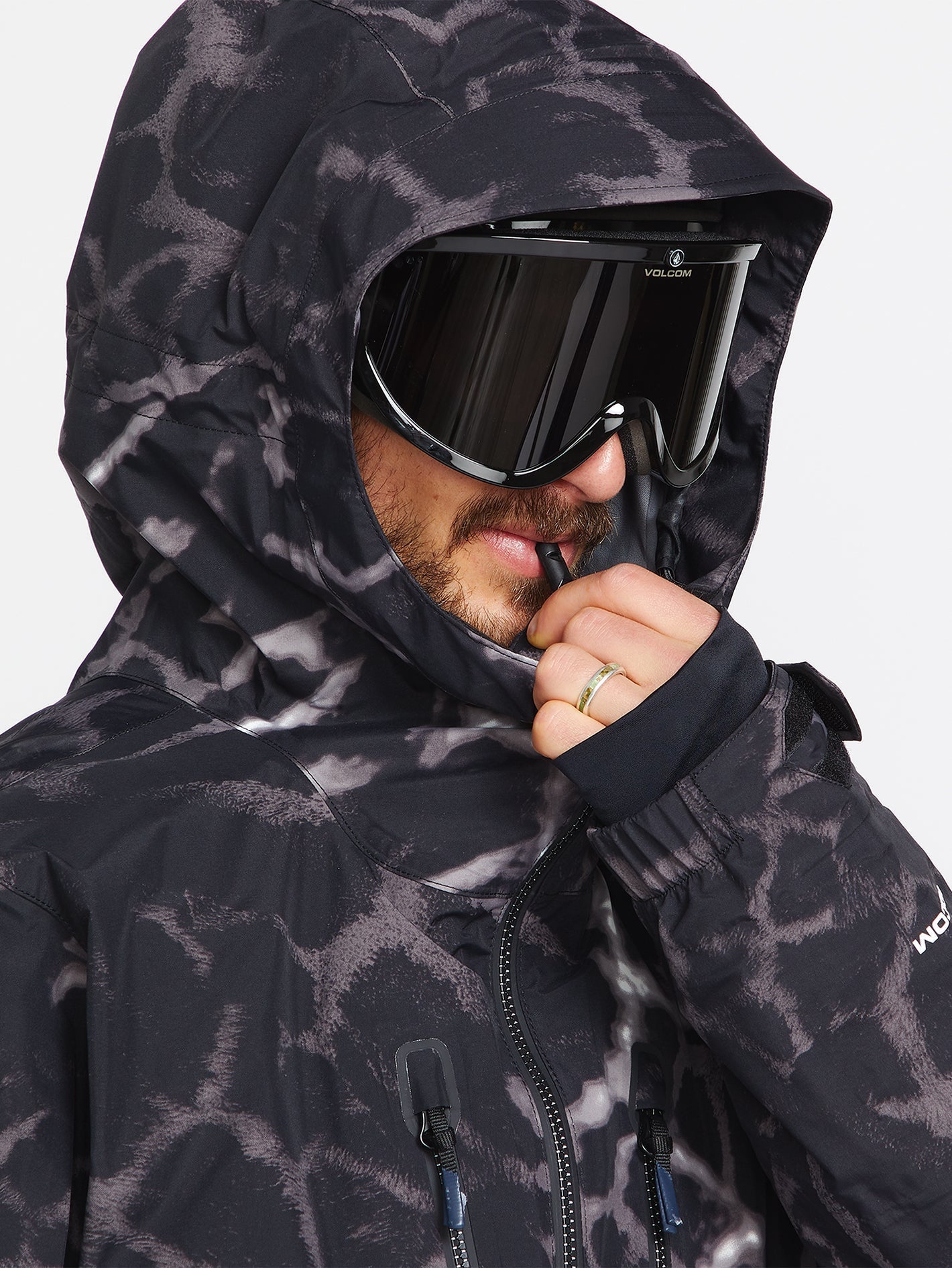 Tds Infrared Gore-Tex Snow Jacket - Black Giraffe