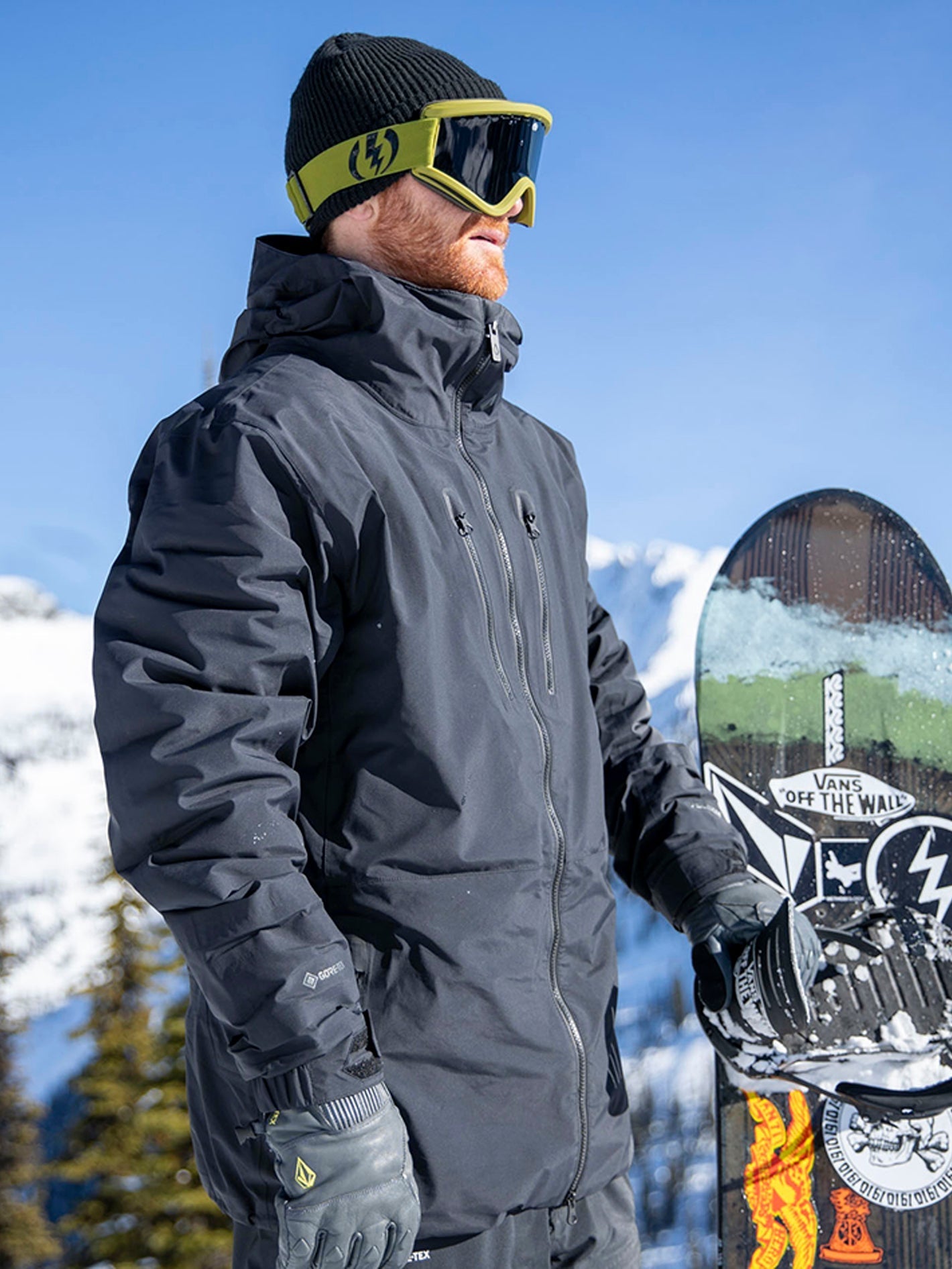 Tds Infrared Gore-Tex Snow Jacket - Black