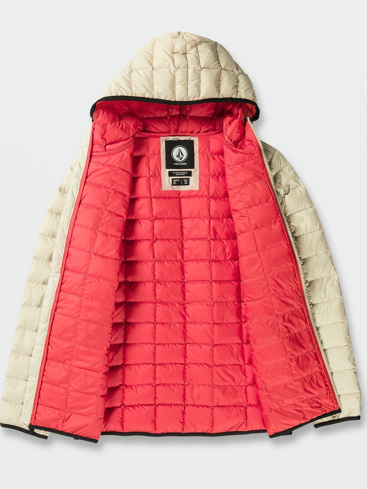 Puff Puff Give Snow Jacket - Khaki (Unisex)