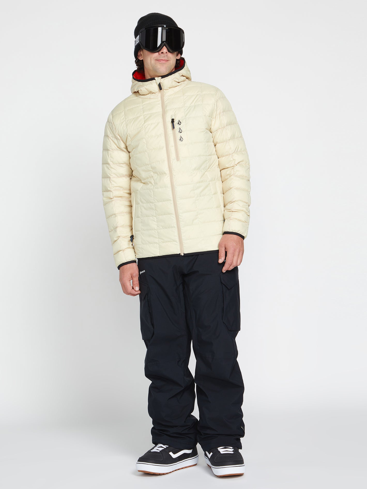 Puff Puff Give Snow Jacket - Khaki (Unisex)
