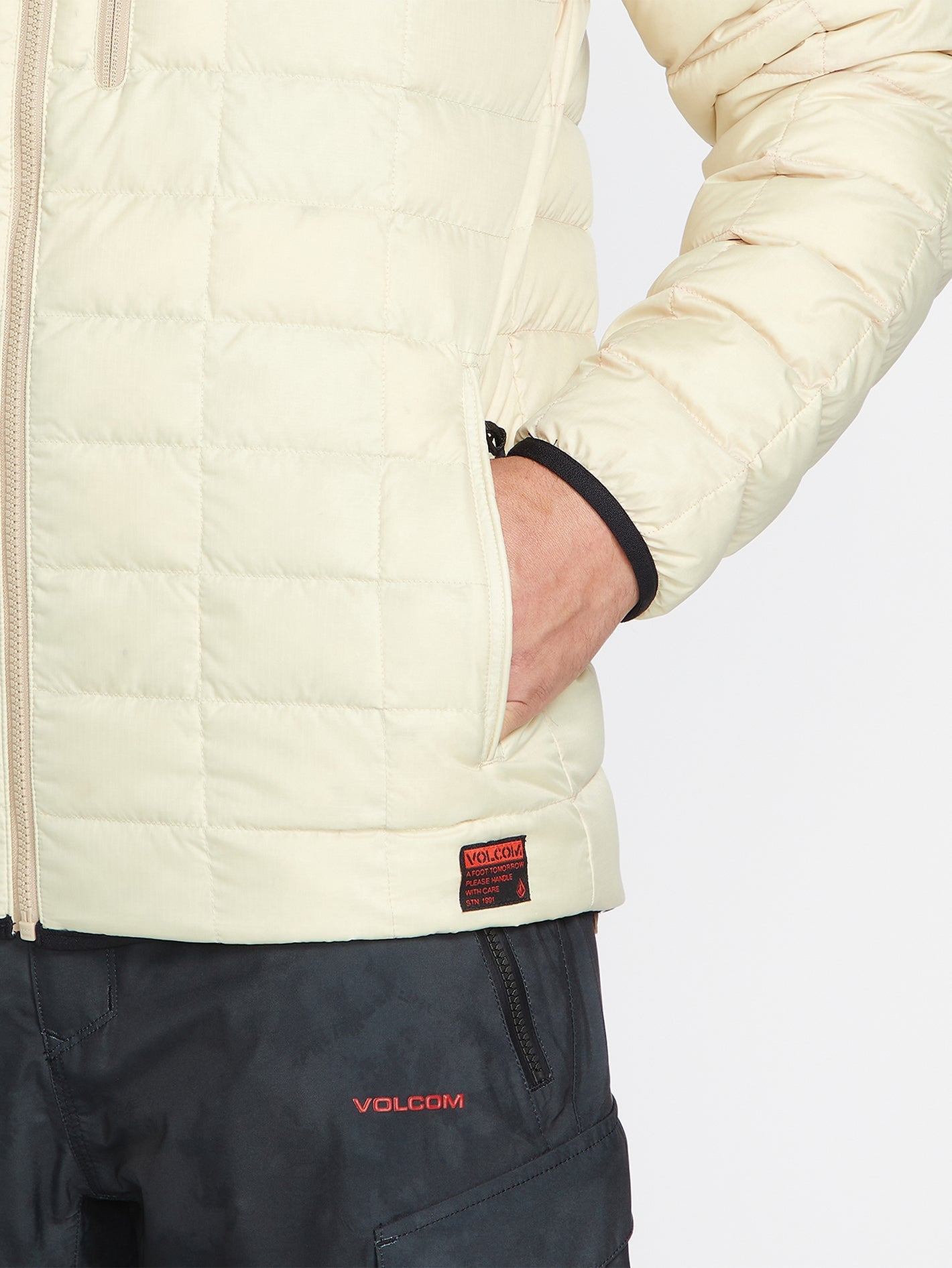 Puff Puff Give Snow Jacket - Khaki (Unisex)