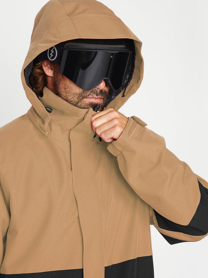 Jp Isolierte Schneejacke - Karamell