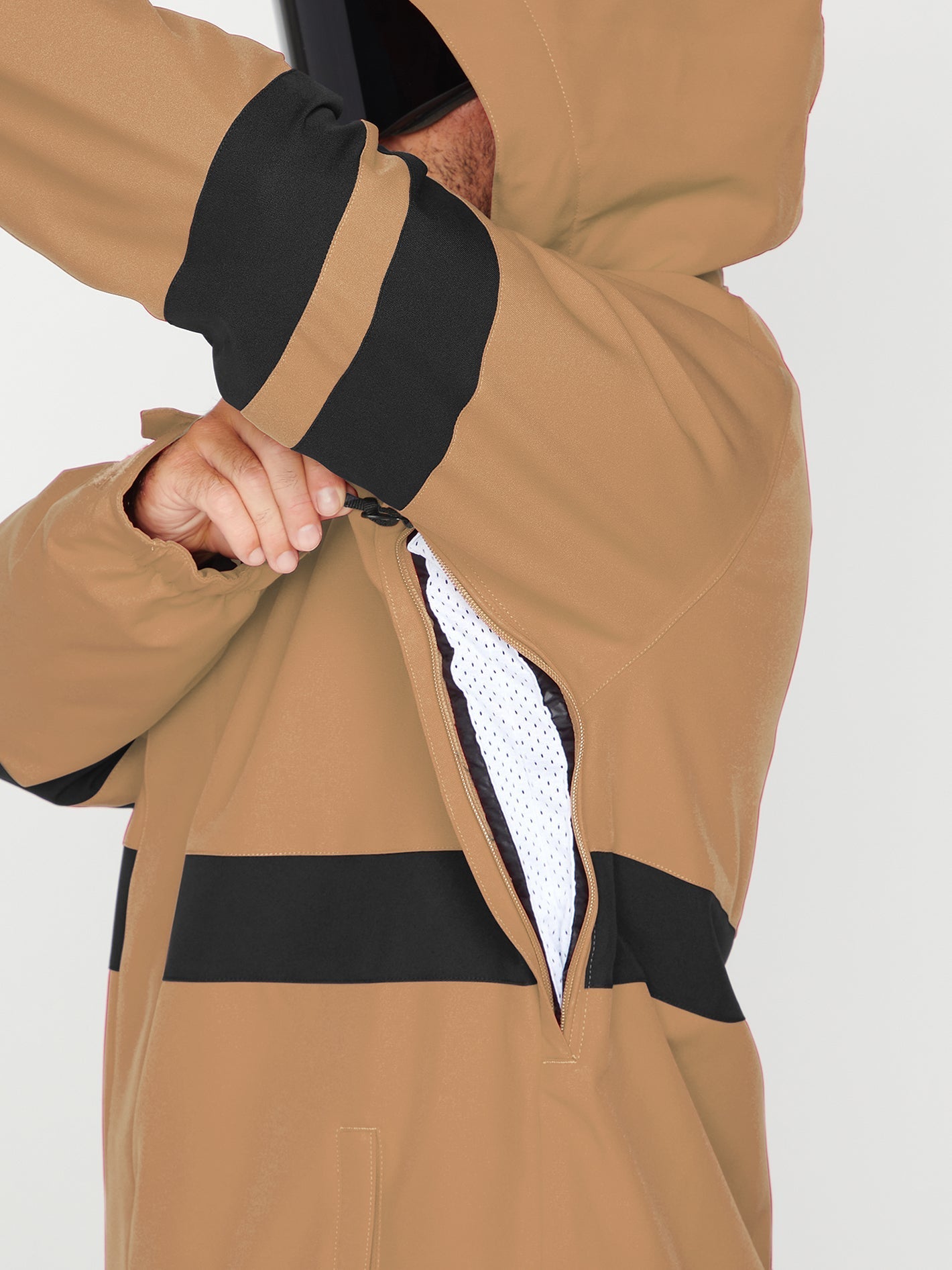 Jp Isolierte Schneejacke - Karamell