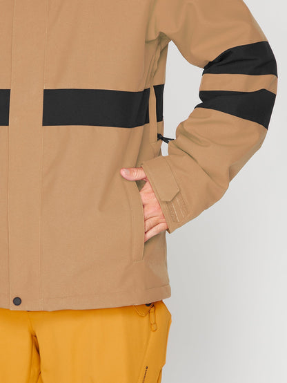 Jp Isolierte Schneejacke - Karamell