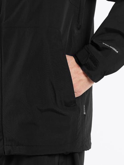 Gore-Tex L Isolierte Jacke - SCHWARZ