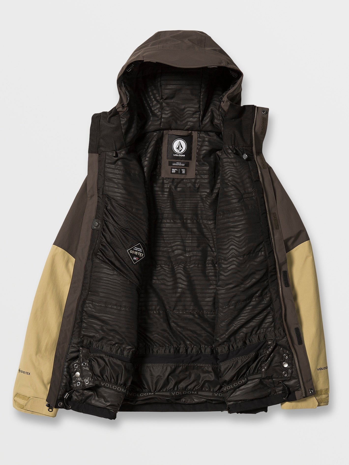 Gore-Tex L Isolierte Jacke - BRAUN