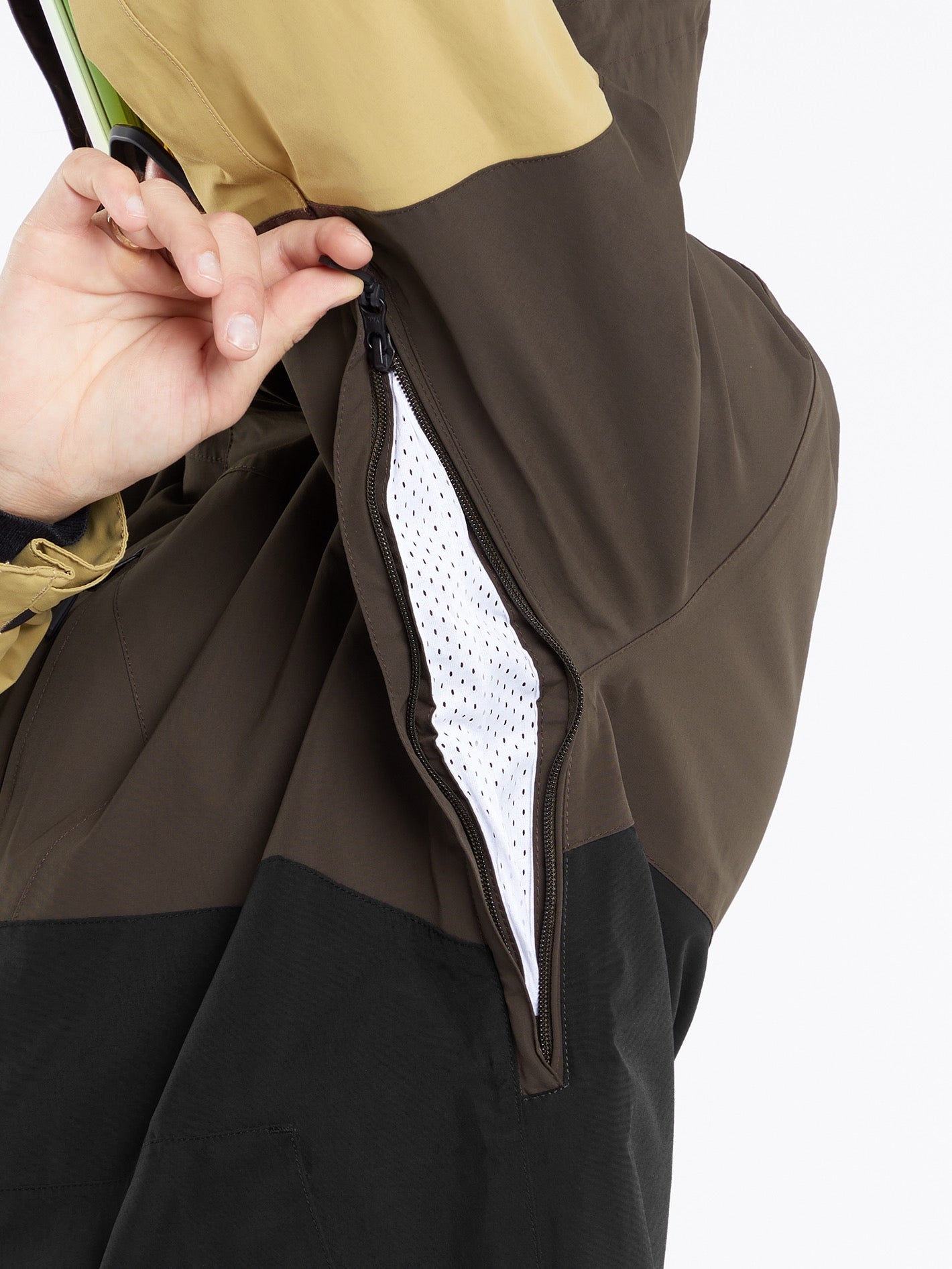 Gore-Tex L Isolierte Jacke - BRAUN