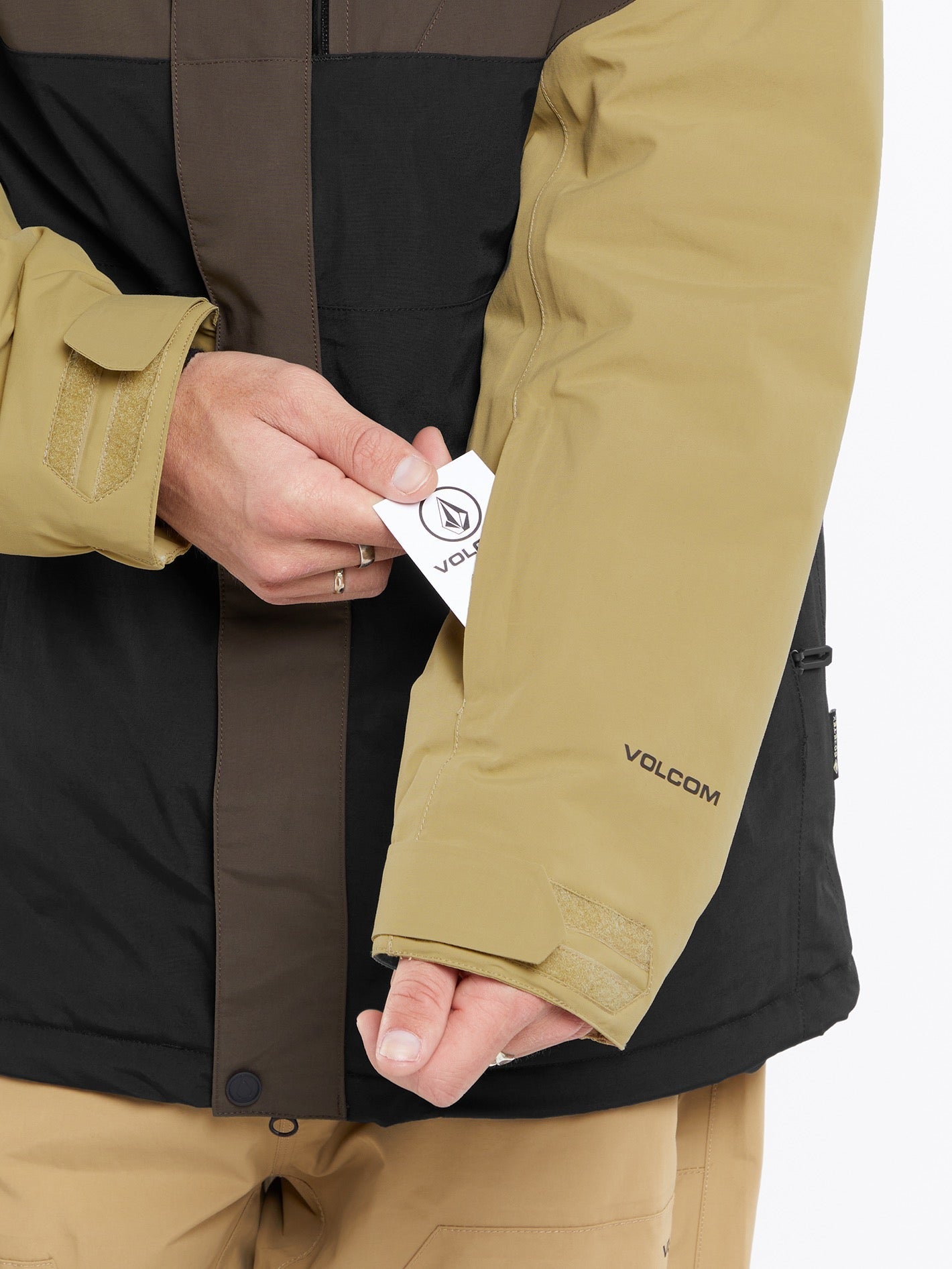 Gore-Tex L Isolierte Jacke - BRAUN