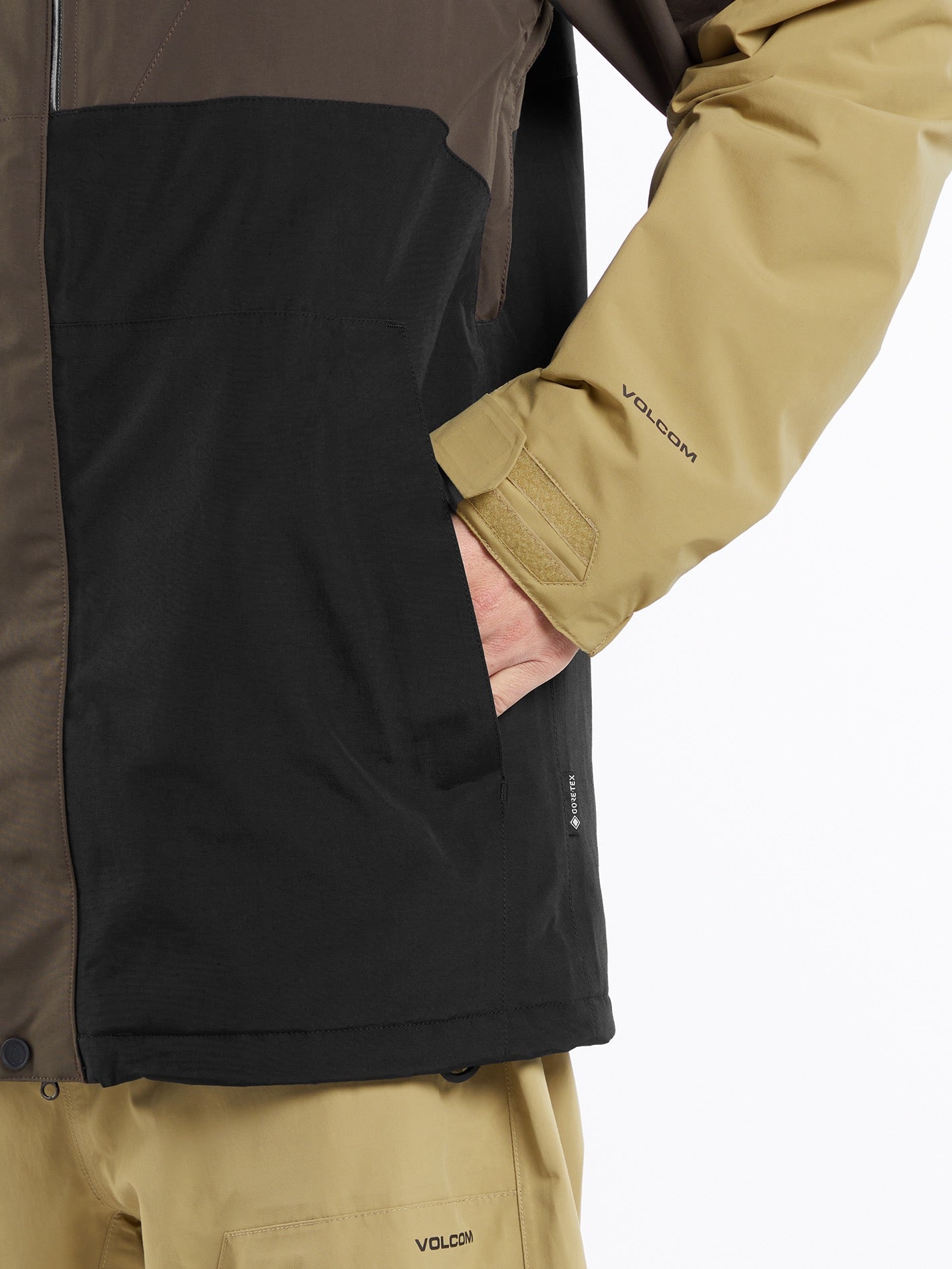 Gore-Tex L Isolierte Jacke - BRAUN