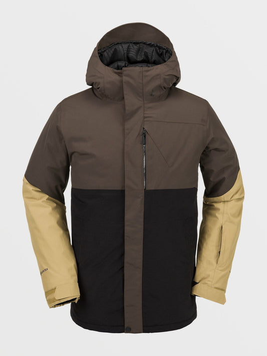 Gore-Tex L Isolierte Jacke - BRAUN