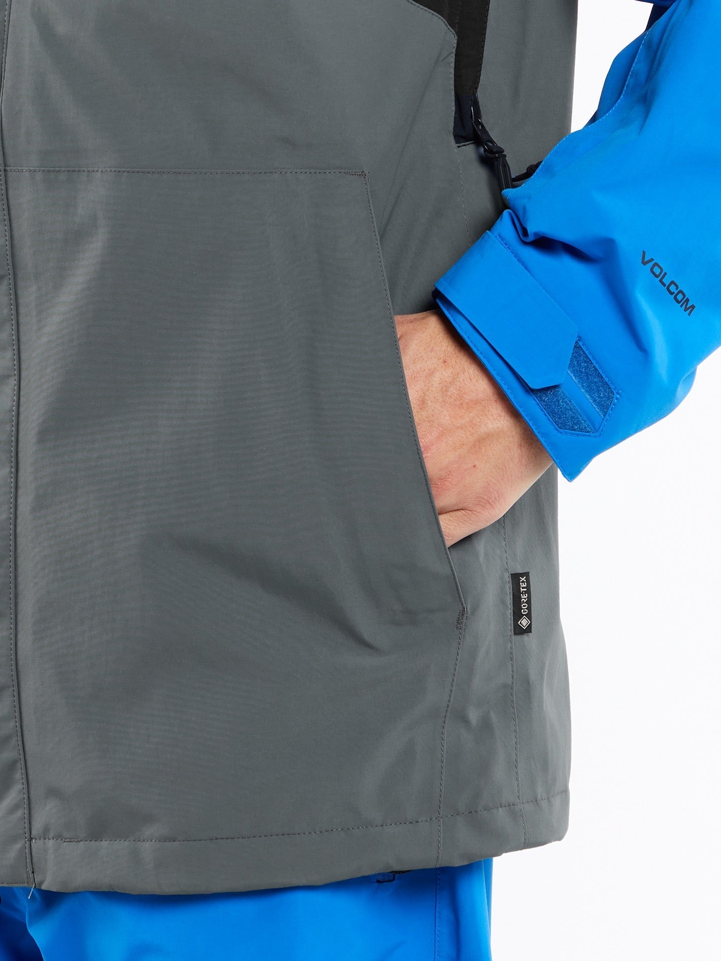 Gore-Tex L Isolierte Jacke - ELEKTRISCH BLAU