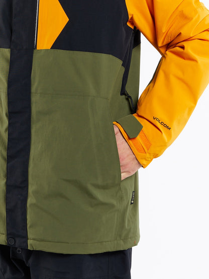 Gore-Tex L Isolierte Jacke - GOLD