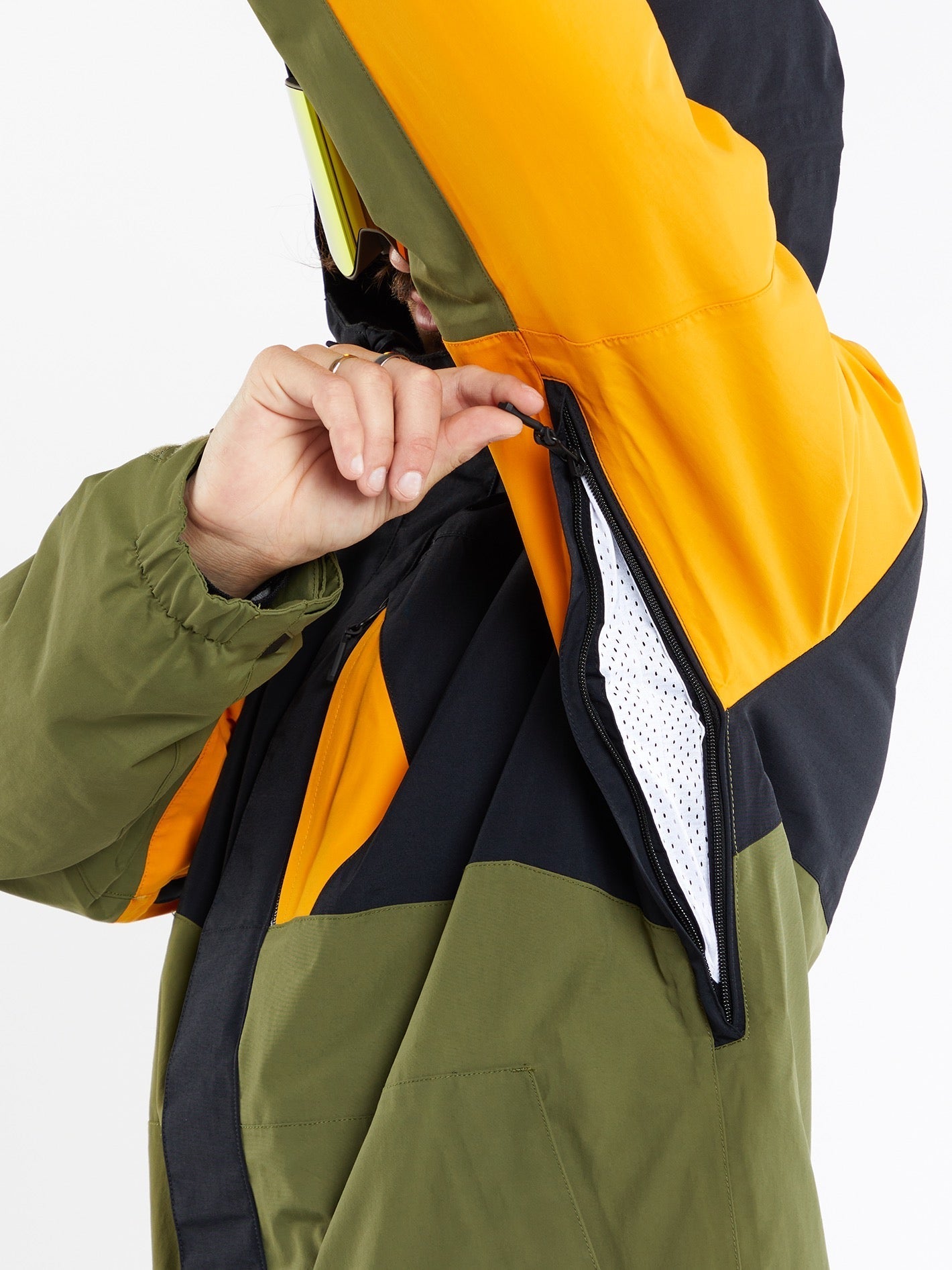 Gore-Tex L Isolierte Jacke - GOLD