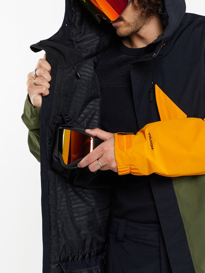 Gore-Tex L Isolierte Jacke - GOLD