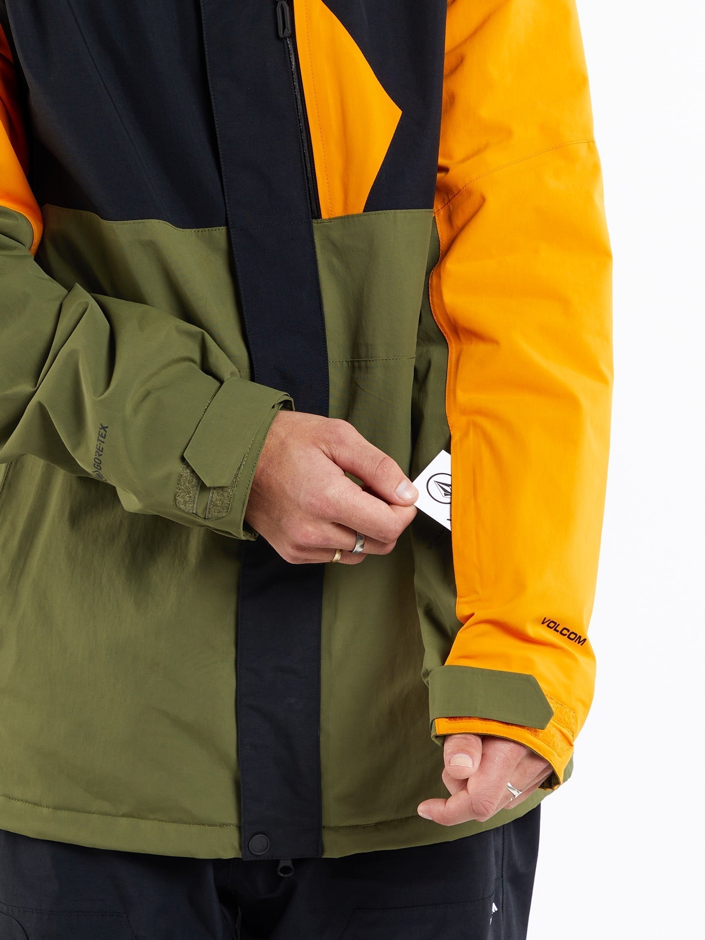 Gore-Tex L Isolierte Jacke - GOLD