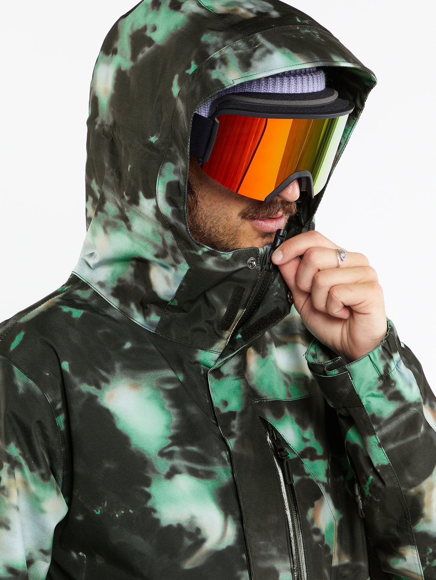 Gore-Tex L Isolierte Jacke - SPRITZ BLACK