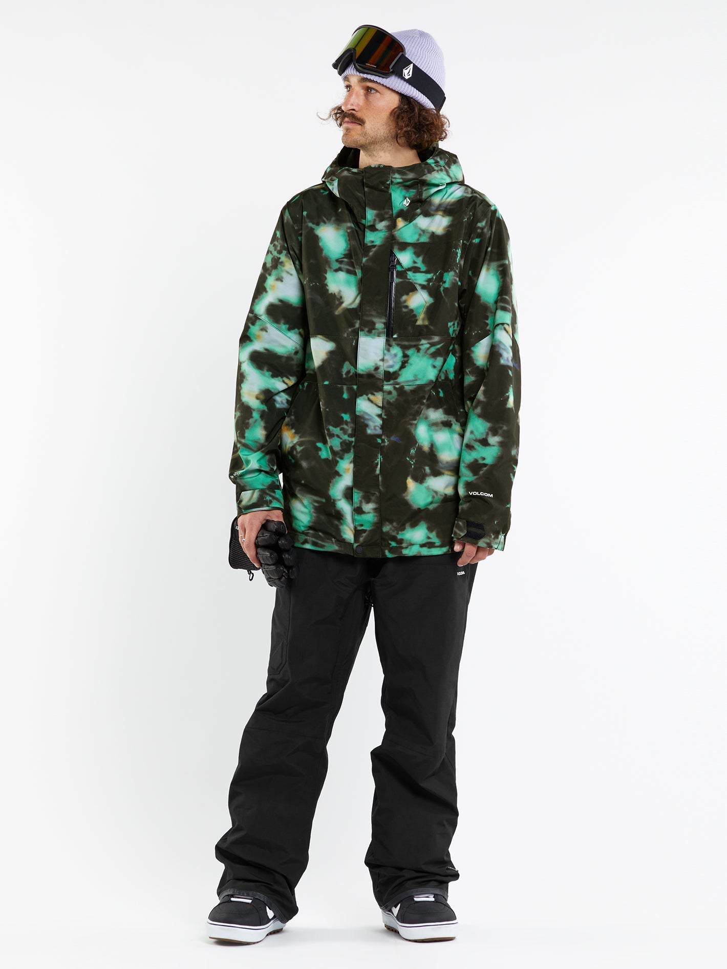 Gore-Tex L Isolierte Jacke - SPRITZ BLACK