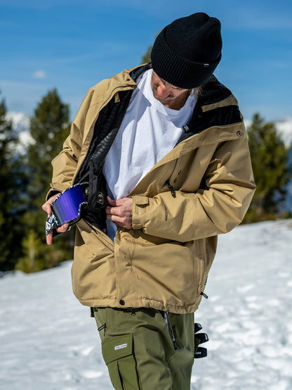 Veste Gore-Tex Dua Insulated  - DARK KHAKI