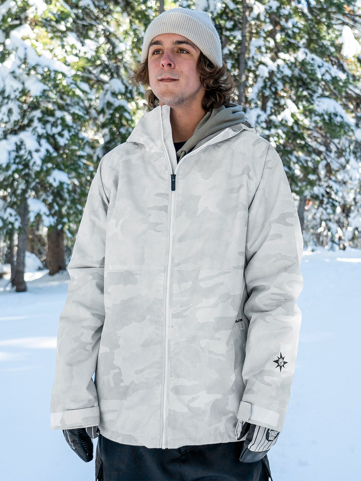 2836 Insulated Jacket - WHITE CAMO