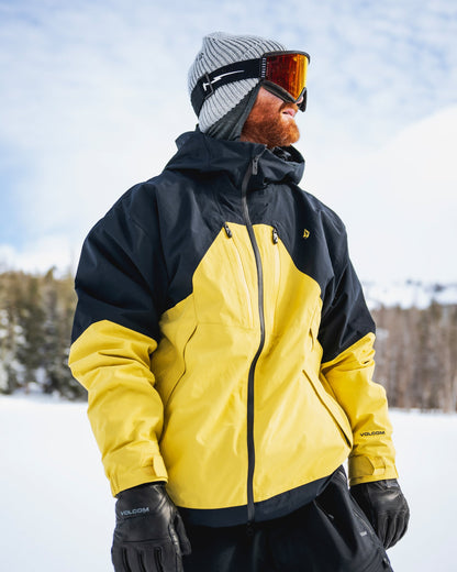 Tds 2L Gore-Tex Jacke - Dunkelgelb