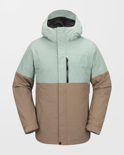 Jacke L Isoliertes Gore-Tex - Agave