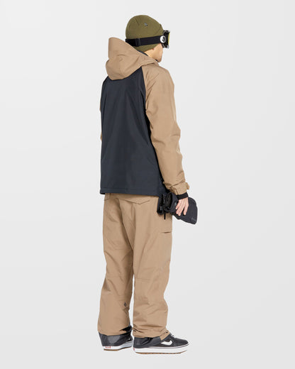 Dua Isolierte Gore-Tex Jacke - Kastanienbraun
