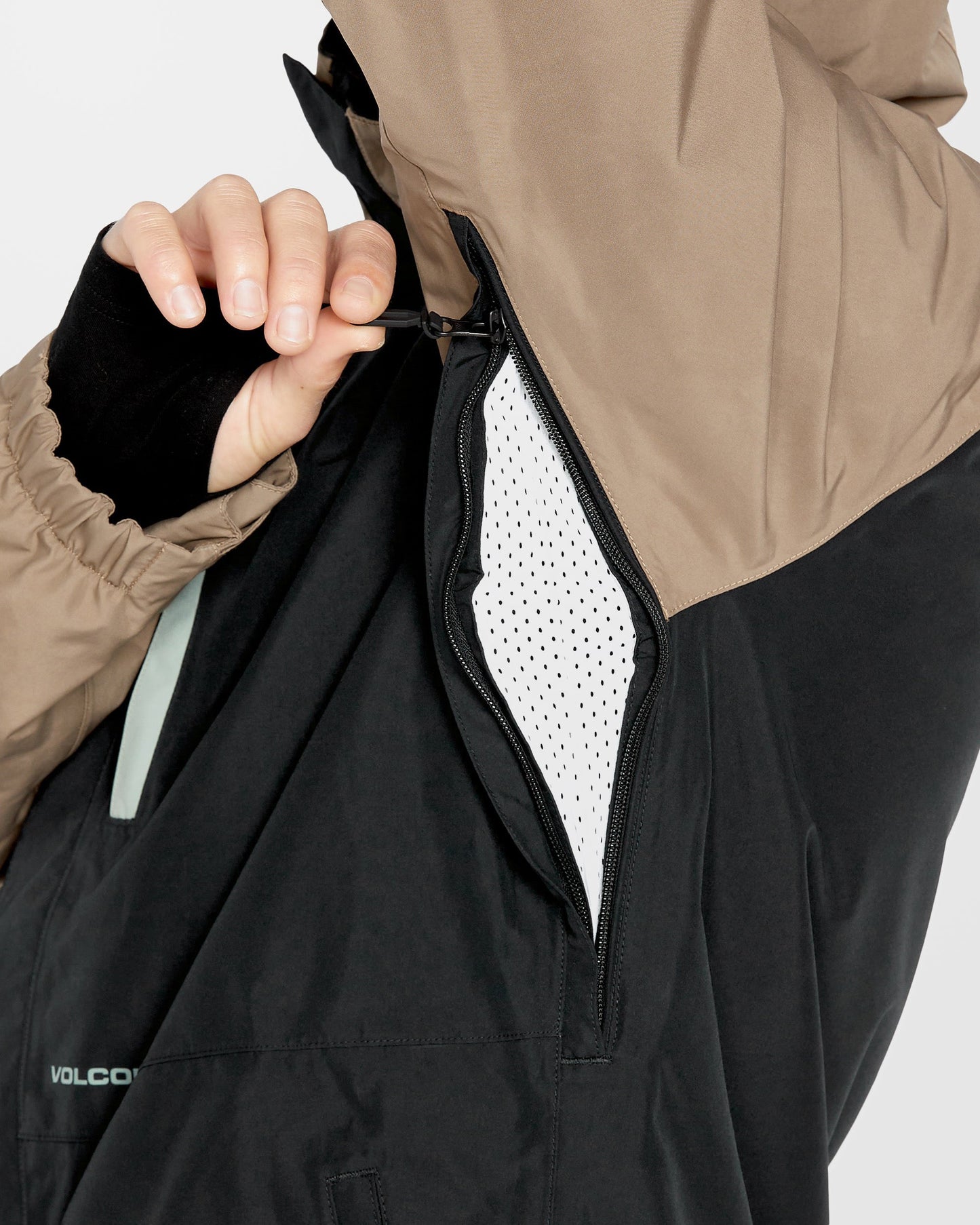 Dua Isolierte Gore-Tex Jacke - Kastanienbraun