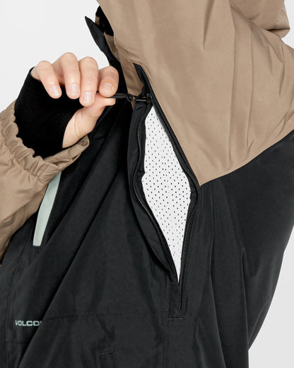 Dua Isolierte Gore-Tex Jacke - Kastanienbraun