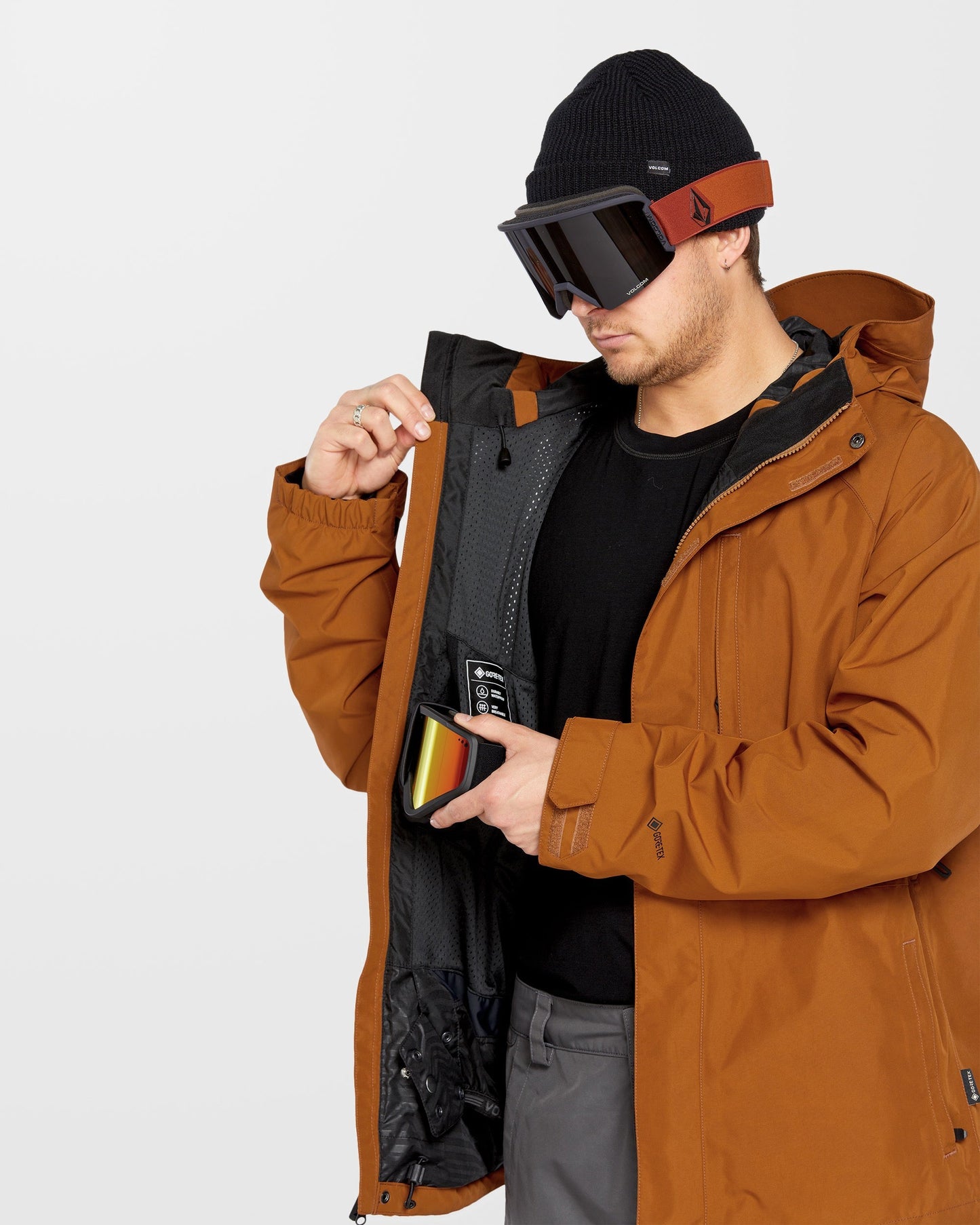 Dua Isolierte Gore-Tex Jacke - Karamell