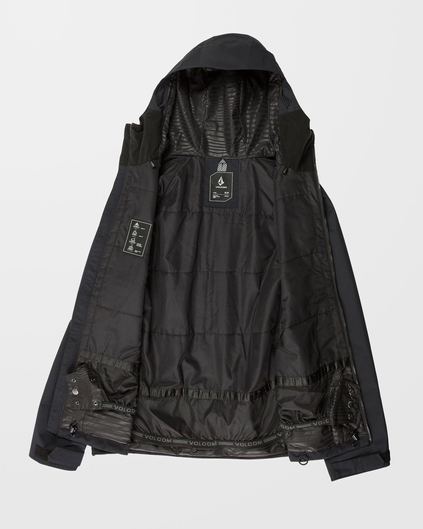 2836 Isolierte Jacke - Schwarz