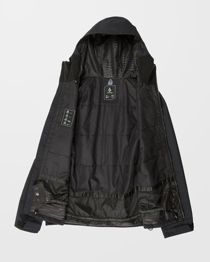 2836 Isolierte Jacke - Schwarz