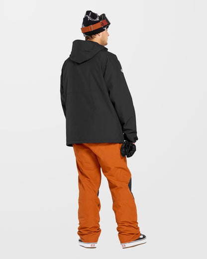 2836 Isolierte Jacke - Schwarz