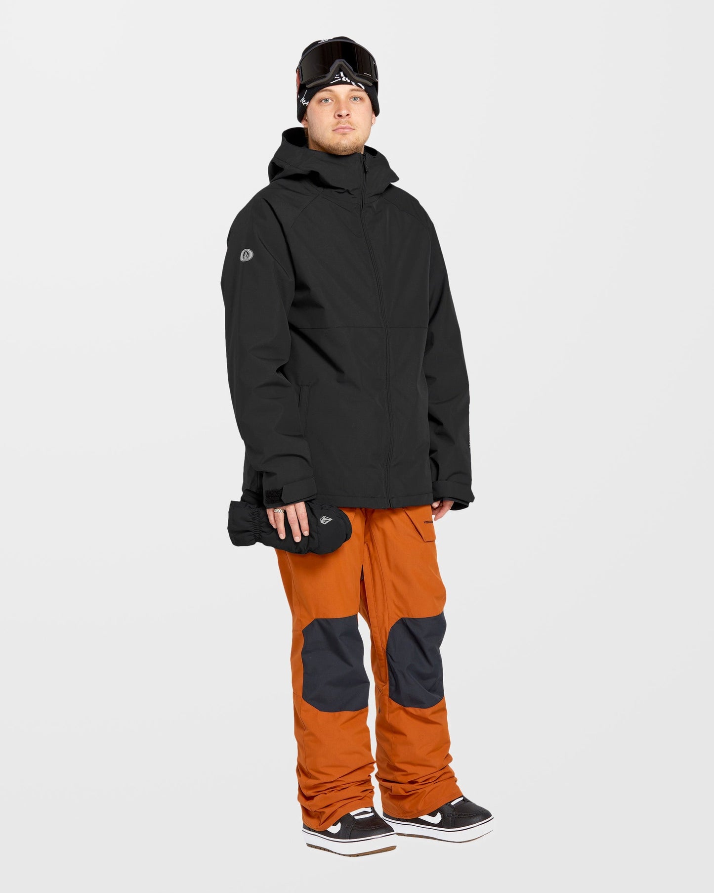 2836 Isolierte Jacke - Schwarz