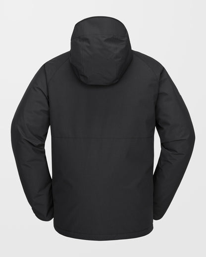 2836 Isolierte Jacke - Schwarz