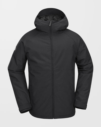 2836 Isolierte Jacke - Schwarz