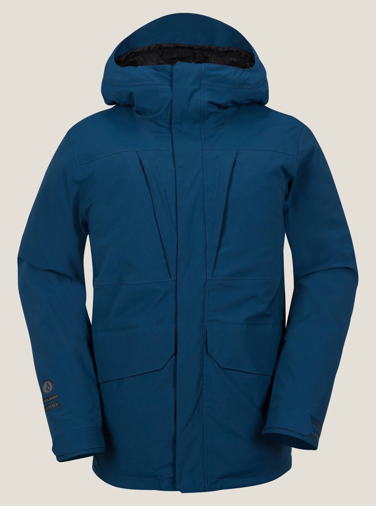 Bl Stretch Gore Jacke - Blau Schwarz