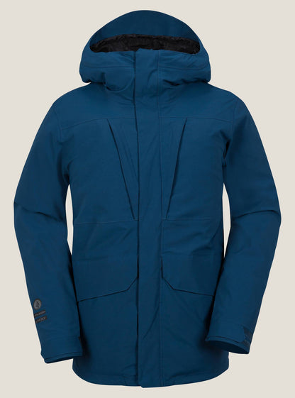 Bl Stretch Gore Jacke - Blau Schwarz