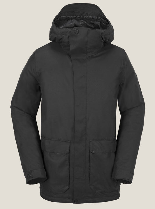Utility-Jacke - Schwarz