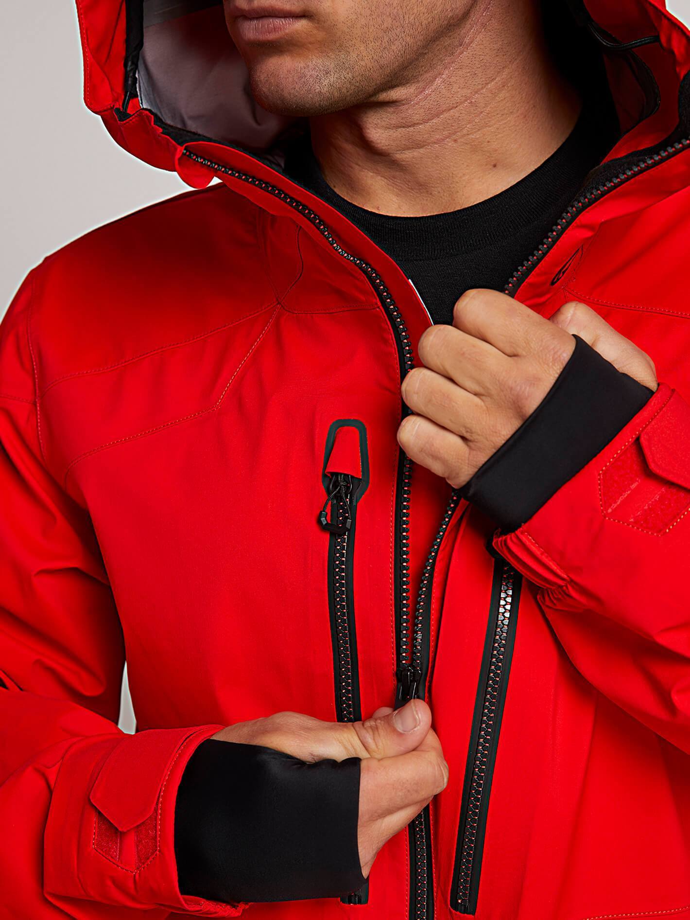 Guch Strtch Gore Snow Jacket - Fire Red