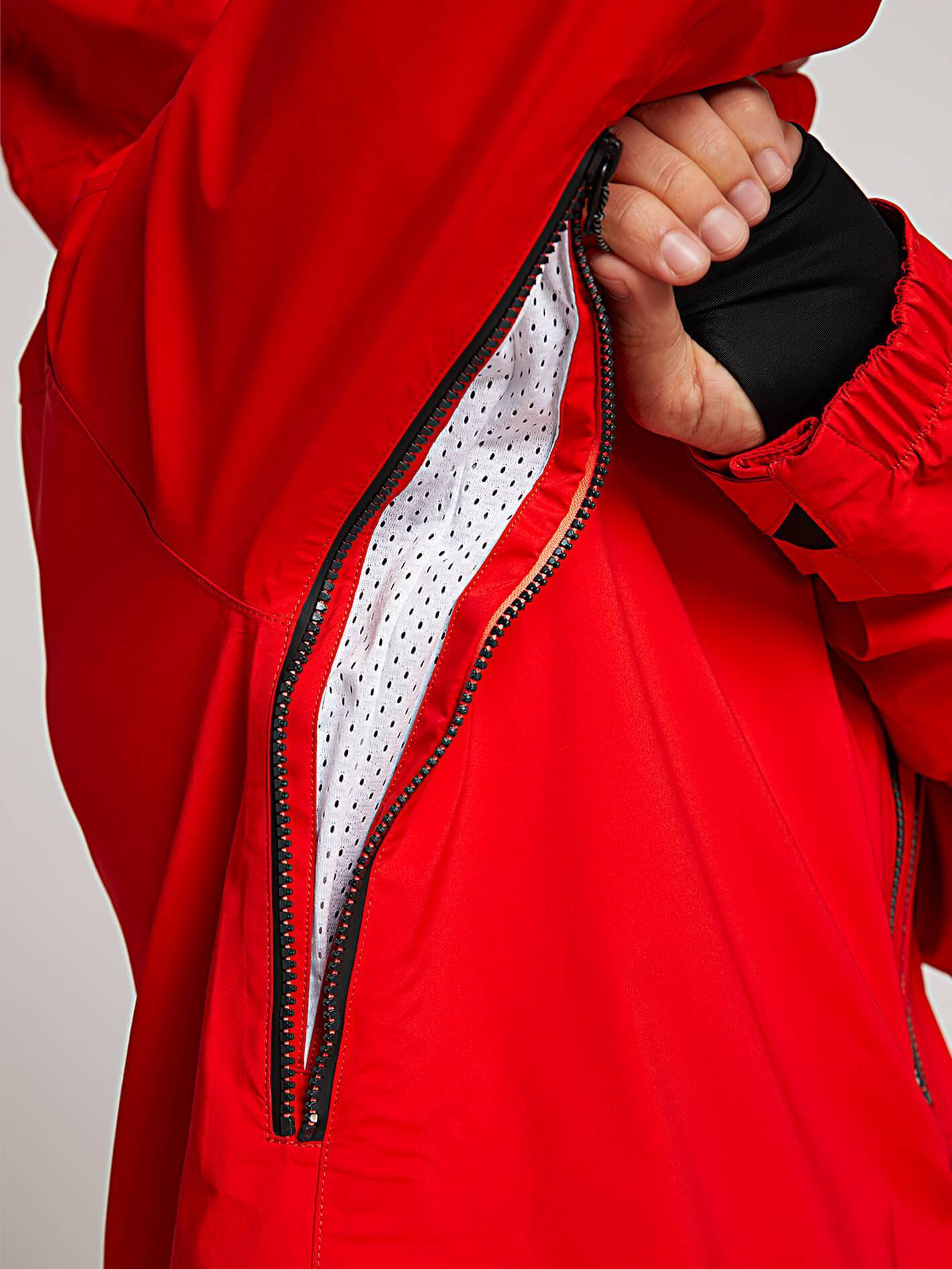 Guch Strtch Gore Snow Jacket - Fire Red