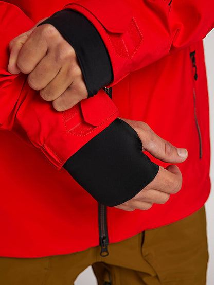 Guch Strtch Gore Snow Jacket - Fire Red