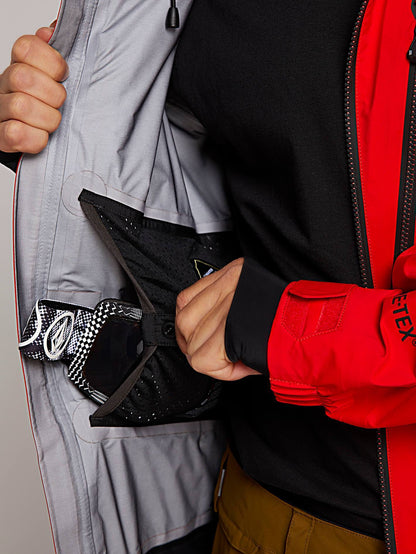 Guch Strtch Gore Snow Jacket - Fire Red